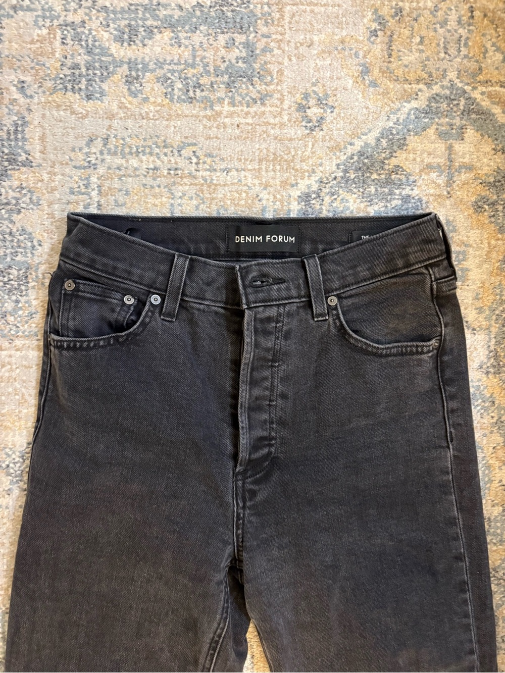 Denim Forum Straight Jeans